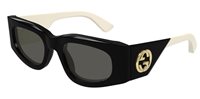 Occhiali da sole Gucci Donna GG1664S001-BLACK-IVORY-GREY51 - GG1664S001-BLACK-IVORY-GREY51